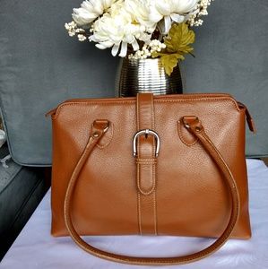 TALBOTS💣 FINAL PRICE 💥 Genuine Brown Leather